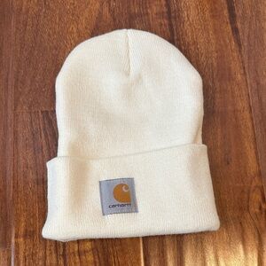 Carhartt Cream Beanie